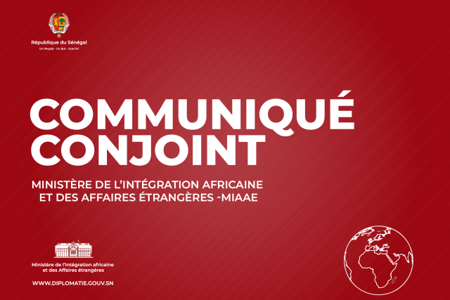 Communiqué Conjoint